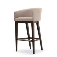 BC-022 Modern Restaurant Furniture Solid Wood Bar Chair