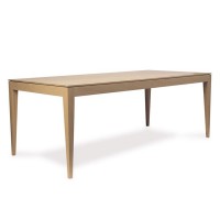 DT-007 Wooden Dining Table Solid Oak Wood Long Table