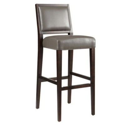 BC-198 Modern Design Hotel Restaurant Bar Stools Solid Wood