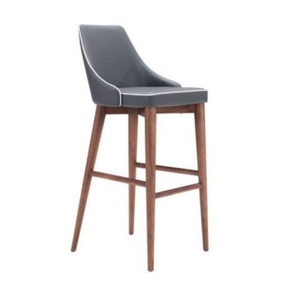 BC-276 Modern Design High End Restaurant Bar Counter Wood Chair